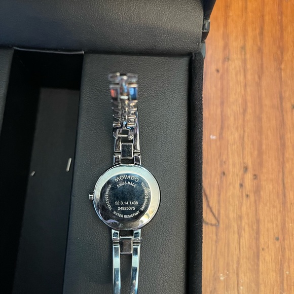 Movado brand watch. Brand new. Silver with a sapphire crystal. - Picture 2 of 6